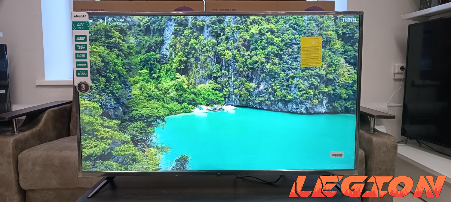 Dexp 43(110)/Smart TV/Wi-Fi/4k UDH (3840x2160)