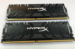 HyperX Predator 16 ГБ (8 ГБ x 2 шт.) DDR4 3000 МГц DIMM CL15 HX430C15PB3K2/16