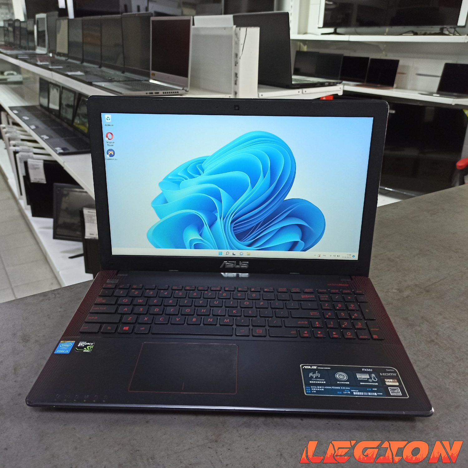 Asus i5 4200H/8GB/GTX 950M/500GB/15.6 FullHD